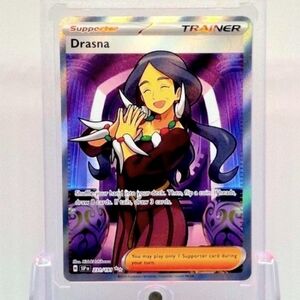 Pokemon Trading Card DRASNA 2024 SURGING SPARKS ULTRA RARE FULL ART Q3928